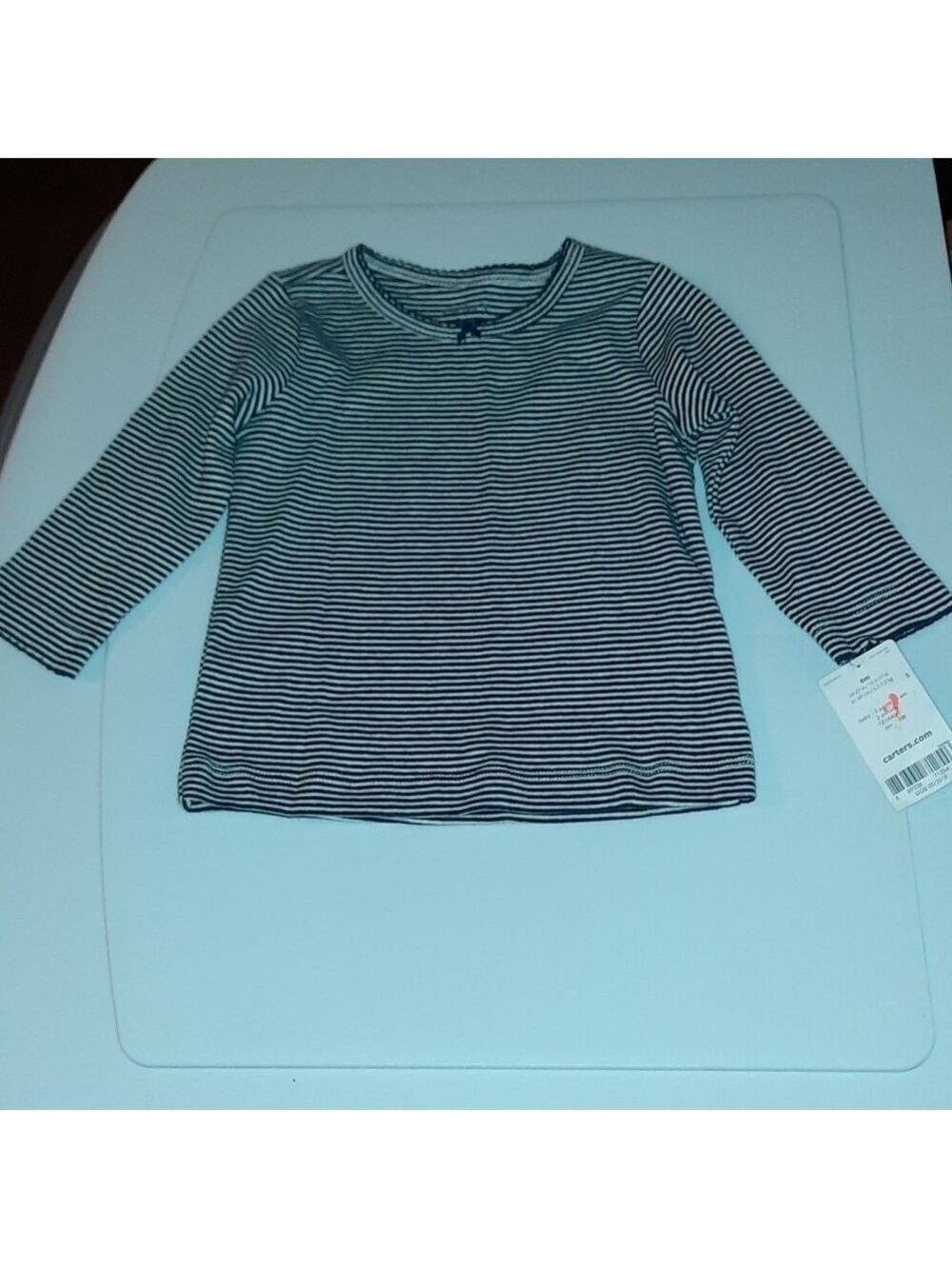 Carter's Long Sleeve Shirt Size 6 Months NWT